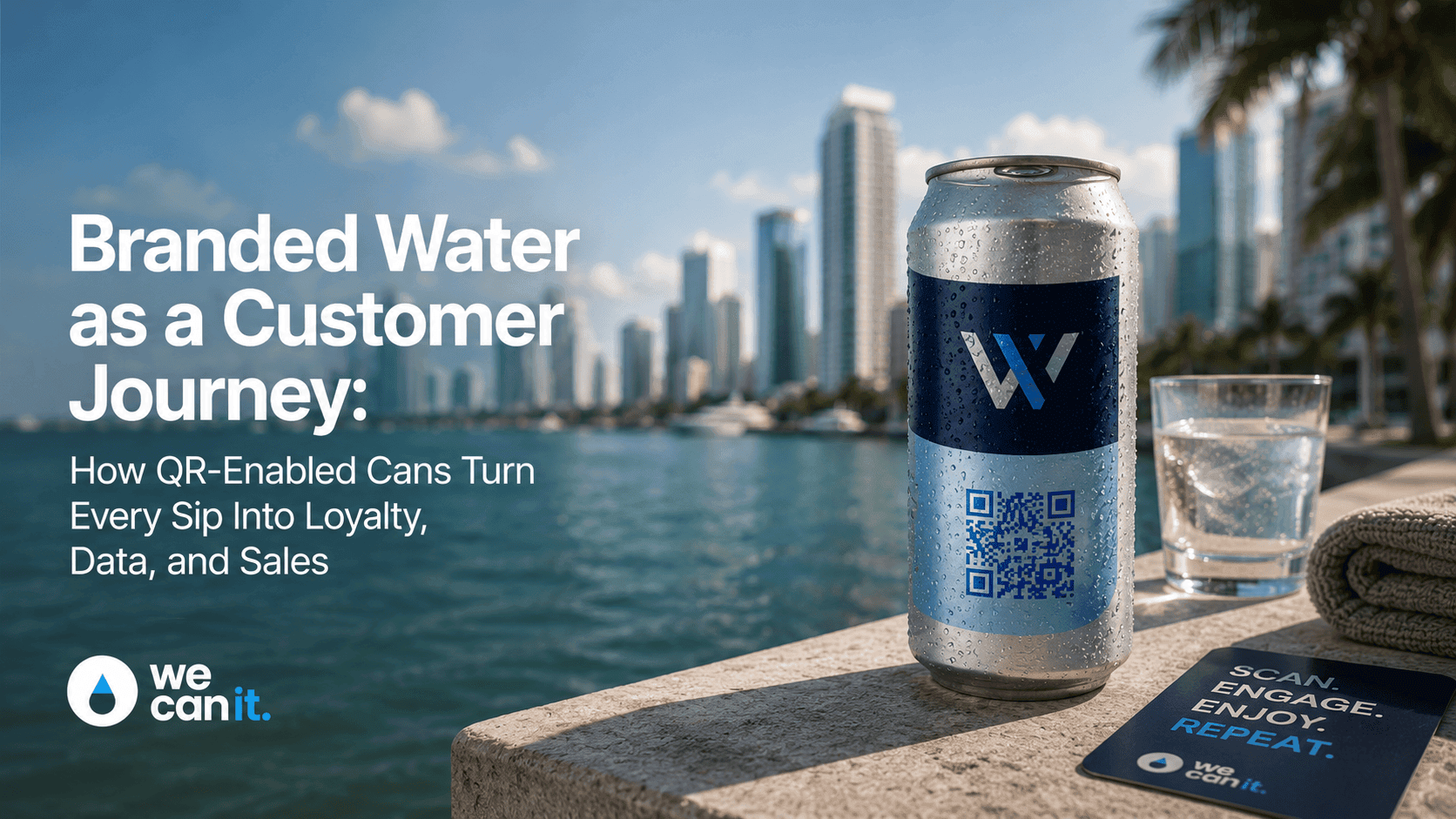 Branded Water as a Customer Journey: How QR-Enabled Cans Turn Every Sip Into Loyalty, Data, and Sales