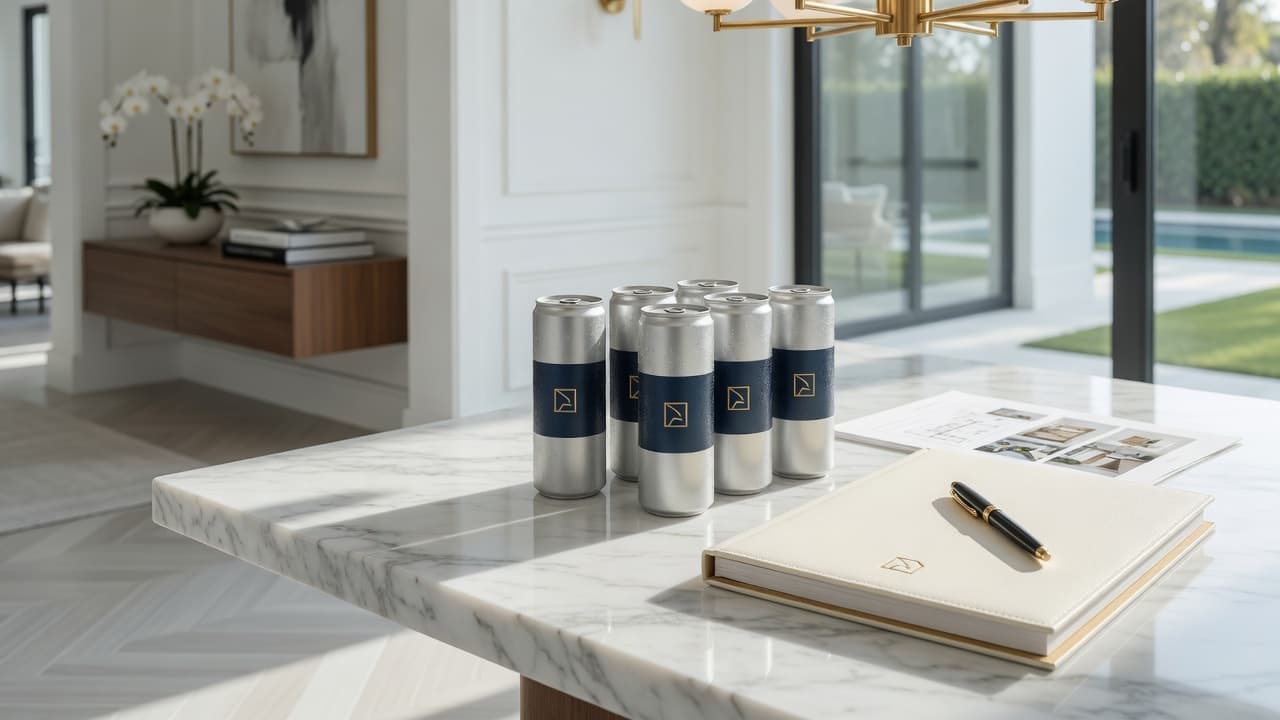 Best Branded Water Solutions for Real Estate Open Houses