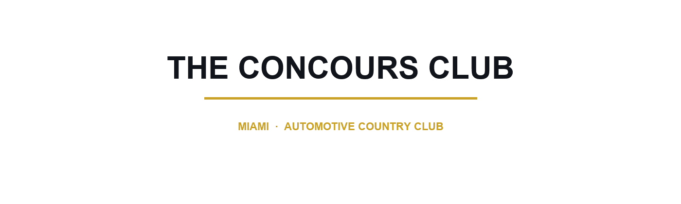 The Concours Club logo